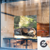 OTTERN FENSTERAUFKLEBER (Café-Fenster)