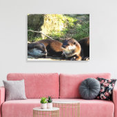 OTTERN LEINWANDDRUCK (Insitu (Wohnzimmer))