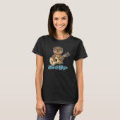 Otters and Music Ukulele Ironic Otter Quote T-Shirt (Vorne ganz)