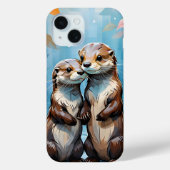 Otters Case-Mate iPhone Hülle (Rückseite)