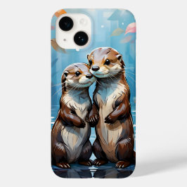 Otters Case-Mate iPhone 14 Hülle