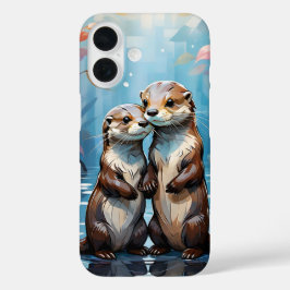 Otters iPhone 16 Hülle