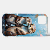 Otters Case-Mate iPhone Hülle (Rückseite (Horizontal))