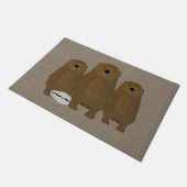 Otters Doormat Fußmatte (Schrägansicht)