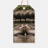 Otters gerettet geschenkanhänger (Rückseite)
