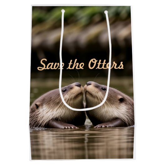 Otters gerettet mittlere geschenktüte (Rückseite)