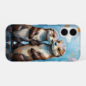 Otters iPhone 16 Hülle (Rückseite (Horizontal))