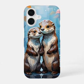 Otters iPhone 16 Hülle