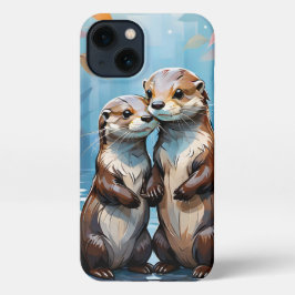 Otters iPhone 13 Hülle