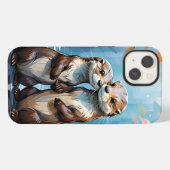 Otters iPhone Hülle (Rückseite (Horizontal))