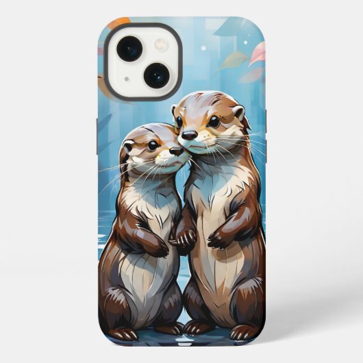Otters iPhone Hülle (Rückseite)