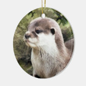 OTTERS KERAMIK ORNAMENT (Links)