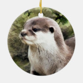 OTTERS KERAMIK ORNAMENT (Hinten)