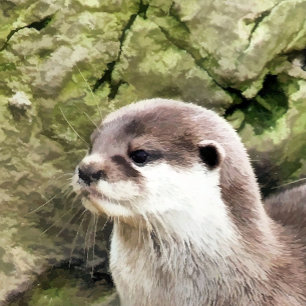 OTTERS KERAMIKORNAMENT