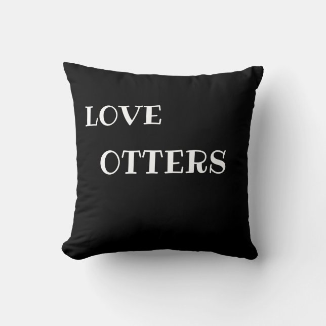 OTTERS KISSEN (Vorderseite)