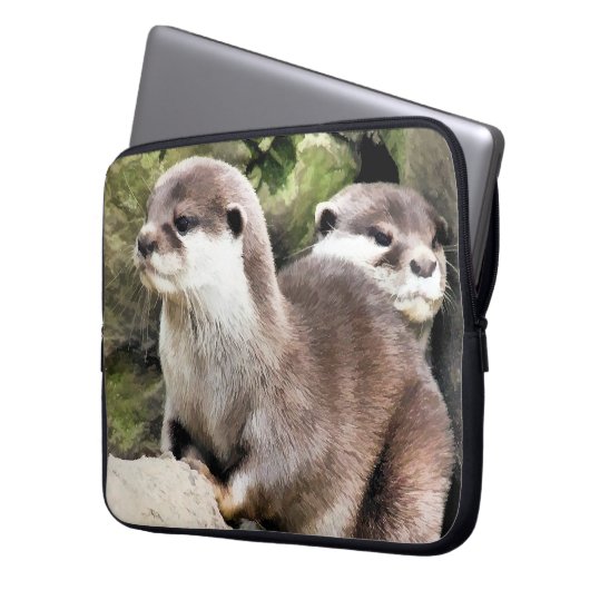 OTTERS LAPTOPSCHUTZHÜLLE (Vorderseite Links)