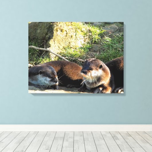 OTTERS LEINWANDDRUCK (Insitu (Holzboden))