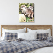 OTTERS LEINWANDDRUCK (Insitu (Schlafzimmer))