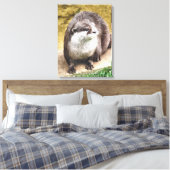 OTTERS LEINWANDDRUCK (Insitu (Schlafzimmer))
