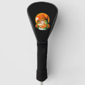 Otters Merry Halloween Golf Headcover (Vorderseite)