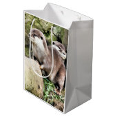 OTTERS MITTLERE GESCHENKTÜTE (Rückseite Schrägansicht)