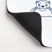 Otters Otter Help Each Otters Funny Saying  Mousepad (Ecke)
