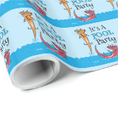 Otter's Pool Party Geschenkpapier (Rolleneckpunkt)