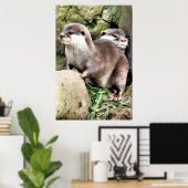 OTTERS POSTER (Heimbüro)