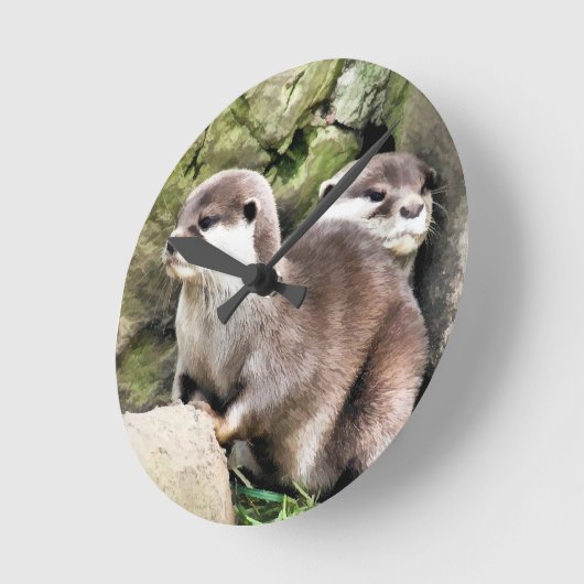 OTTERS RUNDE WANDUHR (Winkel)