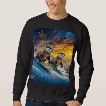 Otters Snowboarden Design von Rich AMeN Gill