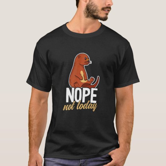 Otters Sprichwort Otter T-Shirt (Vorderseite)