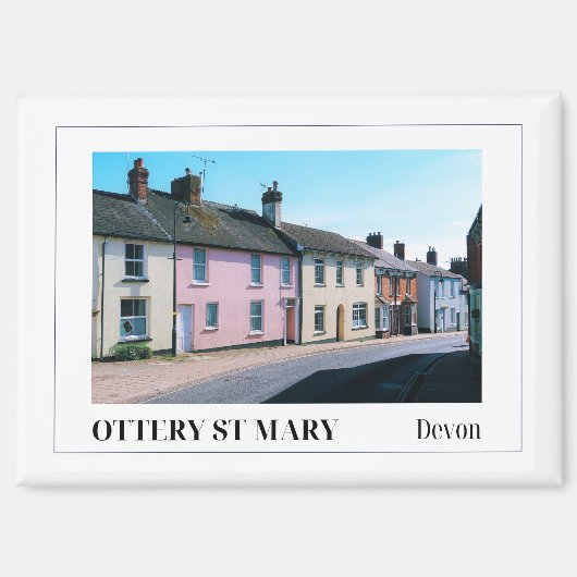 Ottery St Mary, Devon Magnet (Vorderseite)