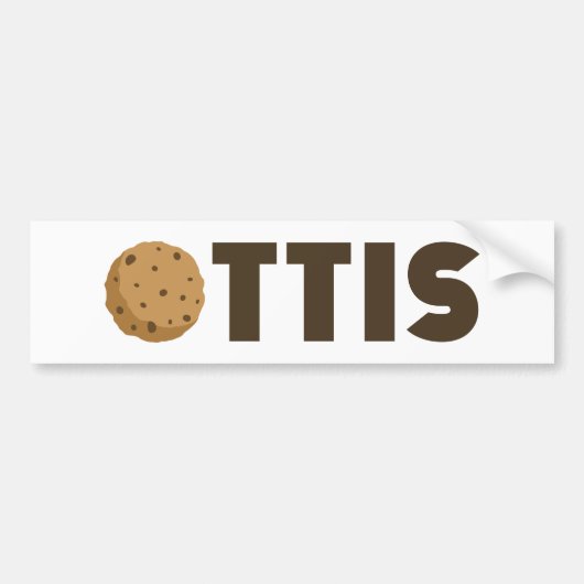 Ottis Cookie Autoaufkleber (Vorne)