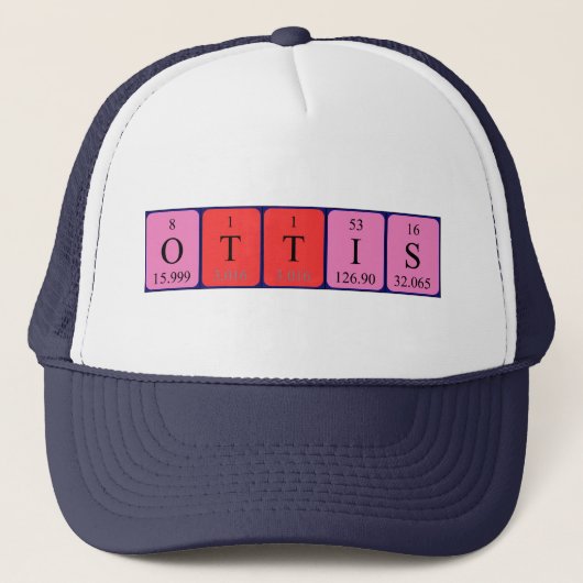 Ottis Periodenname, der Truckerkappe (Vorderseite)
