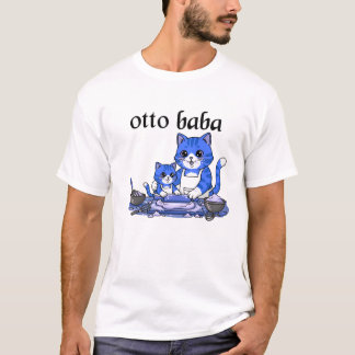 Otto Baba Origami Vatertagskunst T-Shirt