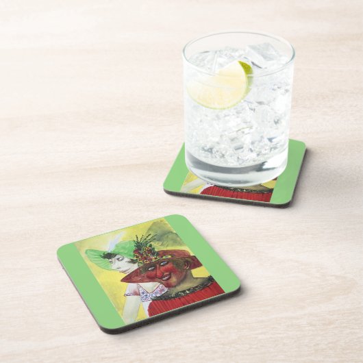 Otto Dix, Prostituierte Getränkeuntersetzer (Rechte Seite)