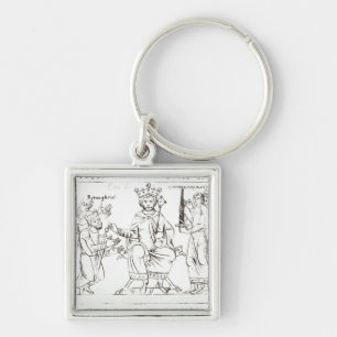 Otto I einreichend bei Berenger II Schlüsselanhänger