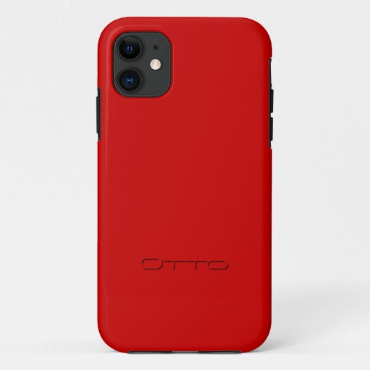 Otto iPhone 5 Hülle rot (Rückseite)