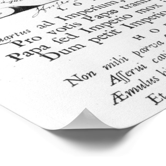 Otto IV von Brunswick Poster (Ecke)