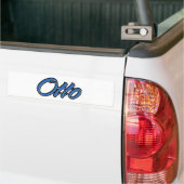 Otto Name blue Aufkleber Sticker Autoaufkleber (Auf Lkw)