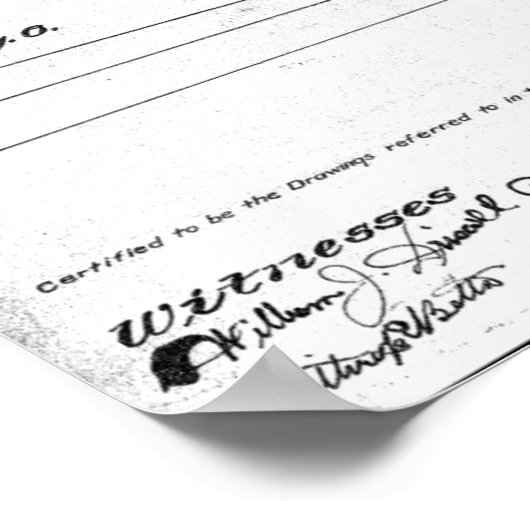 Otto-Patent Poster (Ecke)