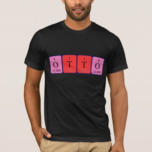 Otto Periodenname Shirt (Vorderseite)