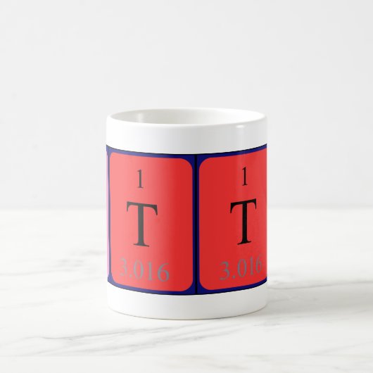 Otto Periodenname Tasse (Mittel)