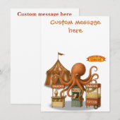 Otto’s circus snack shack dankeskarte (Vorne/Hinten)