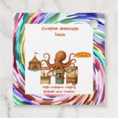 Otto’s circus snack shack geschenkanhänger (Rückseite)