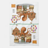 Otto’s circus snack shack geschirrtuch (Vertikal)