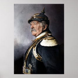 Otto von Bismarck 1894 Colorized Poster