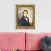 Otto von Bismarck als Student, 1833 Leinwanddruck (Insitu (Wohnzimmer))