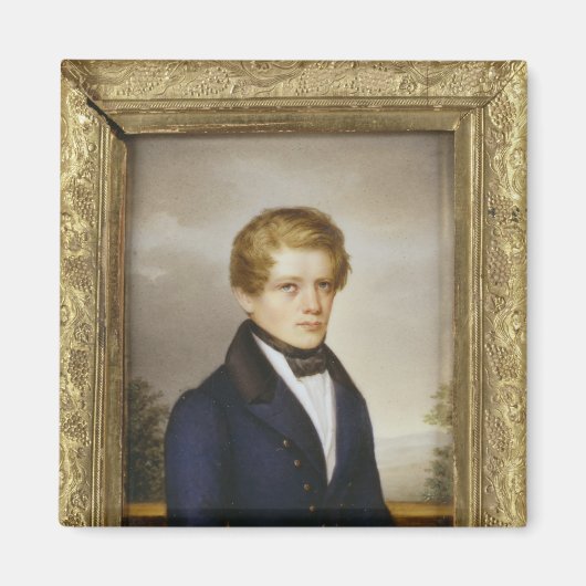 Otto von Bismarck als Student, 1833 Magnet (Vorne)