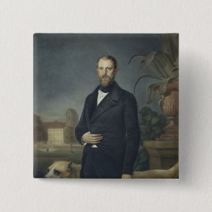 Otto von Bismarck, c.1850 Button